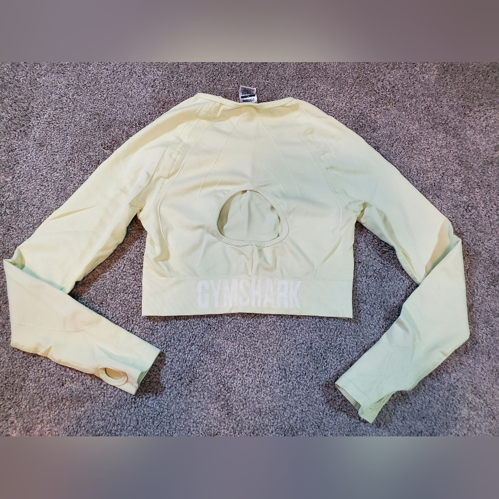 Gymshark Flex Top Light Green size Large NEW Condition